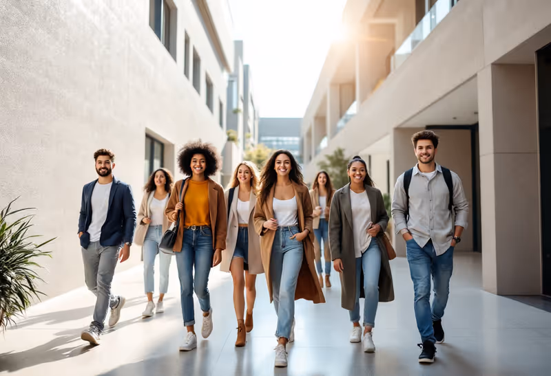 Campus tour